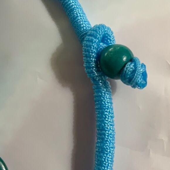 BOHEMIAN HANDMADE WOODEN NECKLACE - Picture 2 of 4